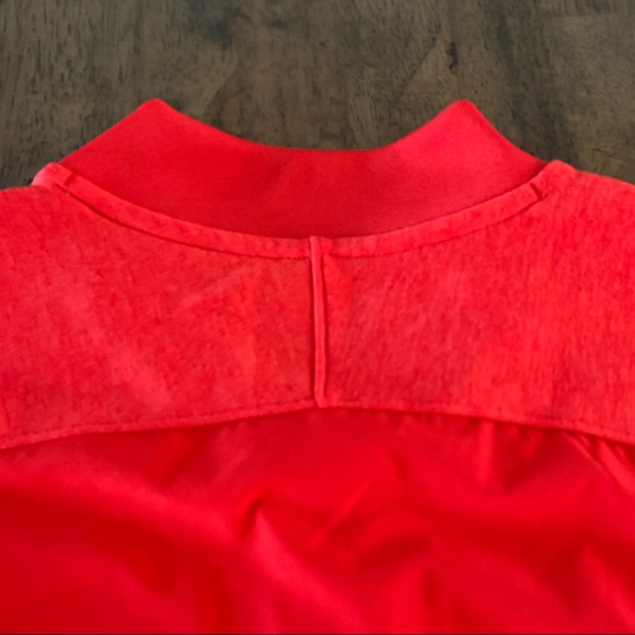 Red Under-Armour Zip up - Picture 3 of 5